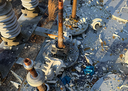 The tank valve was left open.